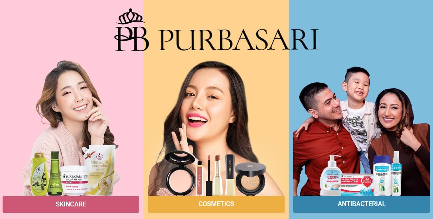 インドネシアの化粧品ブランドPurbasari