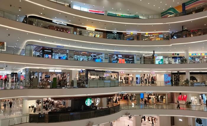 インドネシアのショッピングモールSenayan City（スナヤン・シティ）