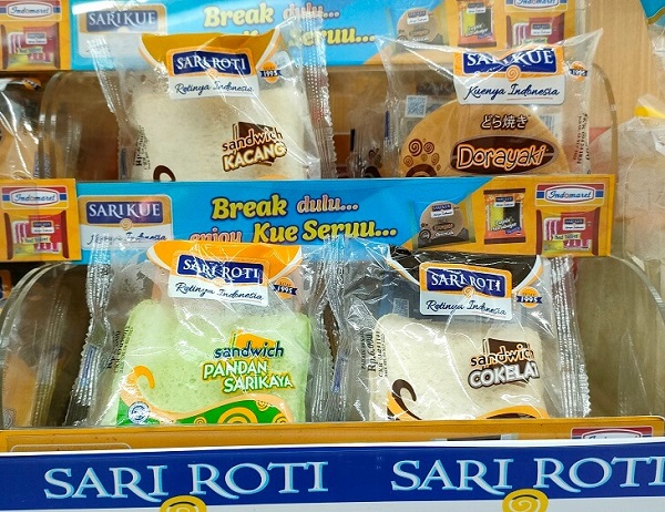 インドネシアで人気のパンSari Roti