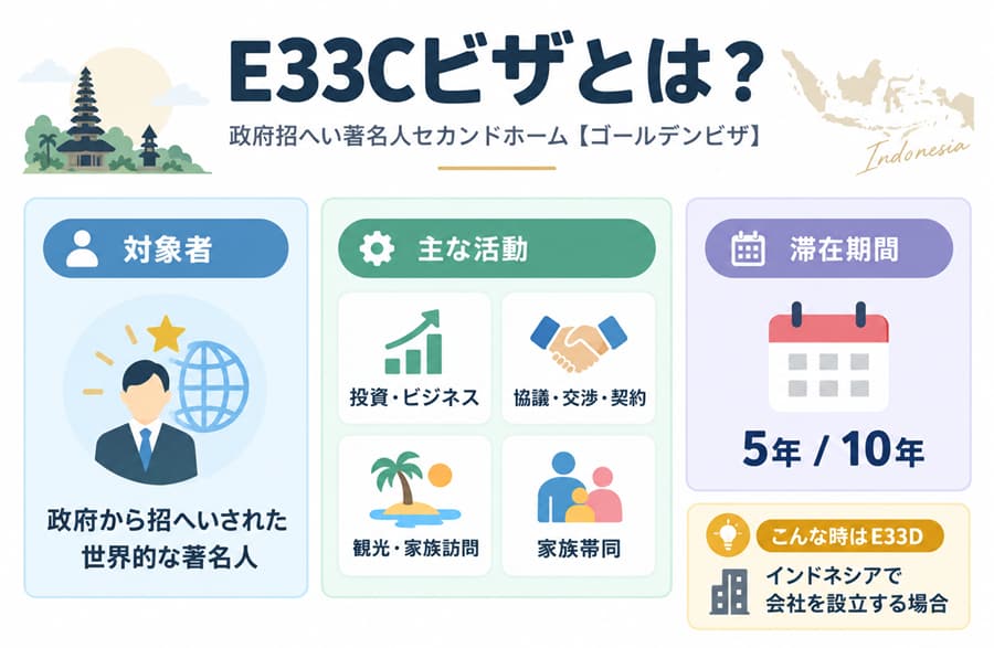 E33Cビザとは
