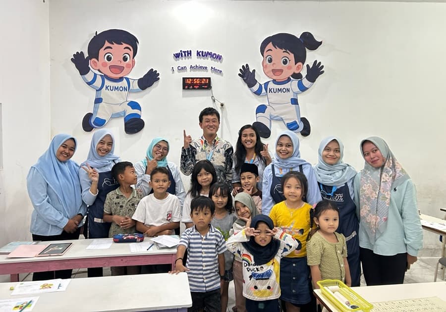 インドネシアのKUMON、スマランの教室