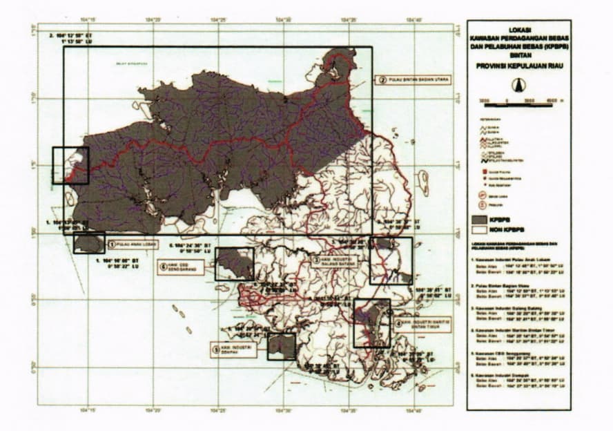 ビンタン島の自由貿易・自由港地域