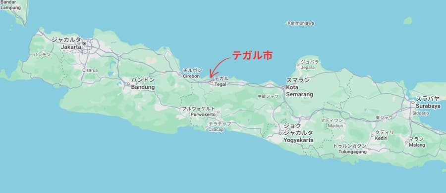 インドネシア、テガル
